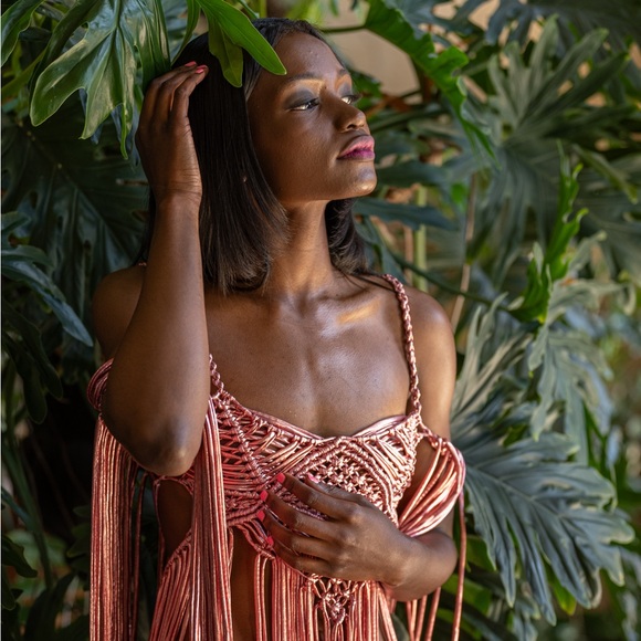 Handmade Macramé Rope Dress GoodVibeGoda - Picture 10 of 16